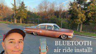 AIRSLAMIT full air ride install on my 1960 x frame Chevy Bel Air!