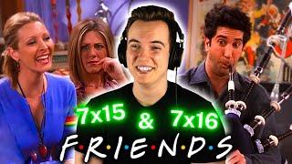 *SHE BROKE CHARACTER!!* Friends S7 Ep: 15 & 16 | First Time Watching | reaction/review