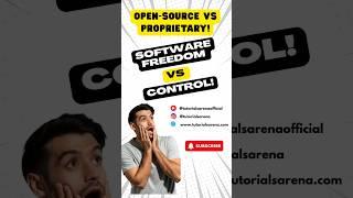 Open Source vs Proprietary Software | LINUX VS WINDOWS #shorts #viralshorts