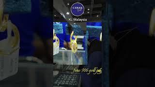 Earrings In Malaysia From Top Jeweler CERES Gold At Kuala Lumpur #EarringsMalaysia