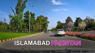  Islamabad The Capital of Pakistan | Islamabad city tour  2024 (4K)  Virtual Driving Tour