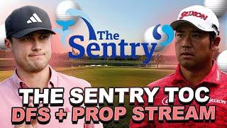 2025 The Sentry DFS + Betting Stream : Weather, DFS Strategy, Top Bets, Prize Picks + Underdog Props