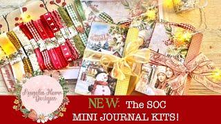 NEW:  My Spirit of Christmas Mini Journal Kits!