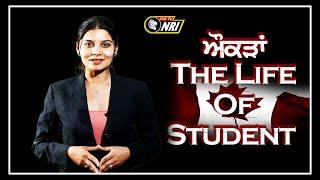 ਔਕੜਾਂ THE LIFE OF STUDENT  || The Tv Nri || Canada Students