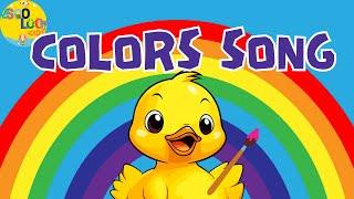 COLORS SONG | COLORS FOR TODDLERS | PRESCHOOL LEARNING SONGS FOR KIDS