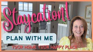 My Staycation Planning 2023 // Make Your Home Your Own Bed and Breakfast