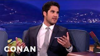 Darren Criss Remembers Cory Monteith | CONAN on TBS