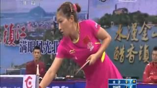 2014 China Trials for WTTTC: MU Zi - LIU Shiwen [Full Match/Chinese]