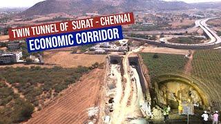 The Twin Tunnel of Surat - Chennai Economic Corridor | Megha Engineering