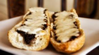 Grilled Mushroom Baguette - Zapiekanka - Ania's Polish Food Recipe #20