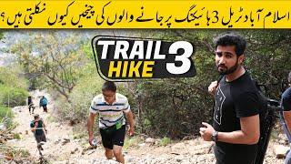 Hiking on Trail 3 towards Monal Restaurant