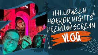 Halloween Horror Nights Premium Scream Vlog