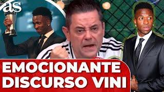 RONCERO y su EMOCIONANTE DISCURSO por VINICIUS y su THE BEST