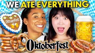 We Ate Everything at Oktoberfest!