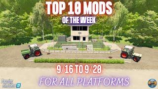 TOP 10 MODS OF THE WEEK - Farming Simulator 22