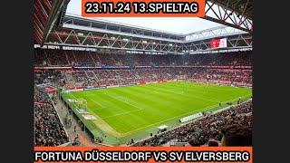 Fortuna Düsseldorf vs SV Elversberg 23.11.24 13.Spieltag / Stadionvlog [Fortuna Für Alle]