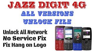 Jazz Digit 4G All Version Unlock File | Jazz Digit 4G All in One Unlock Tested Files