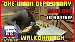 The Union Depository Contract Full Tutorial - Solo Playthrough | GTA 5 Online Tutorial