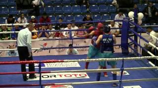 final. Gargoyle Ivan (Ukraine) - Biebulat Isaev (Russia), junior, 86 kg