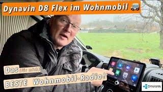 Dynavin D8-DCX Plus Flex im Wohnmobil - Review des 10,1 Zoll Radio mit Navi, DAB+, Carplay