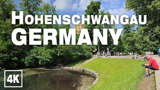 Hohenschwangau and Neuschwanstein Castle Area 2021 • Real Time Virtual Walking Tour in 4K ASMR