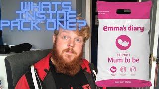 Emma’s Diary Pack One - Dad To Be! Pregnancy Freebies! Opening!