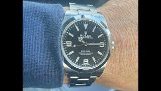 My love affair with watches & how I have fallen for my Rolex Explorer all over again