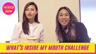 WHAT'S INSIDE MY MOUTH CHALLENGE W/ JOVI ADHIGUNA