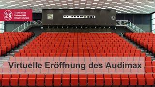 Virtuelle Eröffnung des Audimax