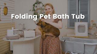 FuluPet Folding Pet Bath Tub | FuluPet