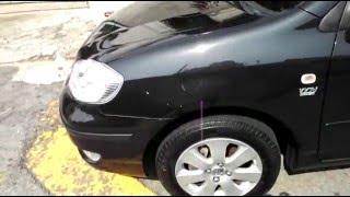 Polimento e Vitrificação Corolla XEi Preto