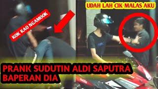 Aldi Saputra baperan.Sudutin dia karena masalah kemarin/Prankster Jambi