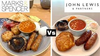 Marks & Spencer Breakfast Vs John Lewis Breakfast - Who Wins?