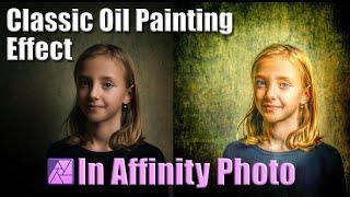 Beautiful Classic Oil Painting Effect in Affinity Photo 2