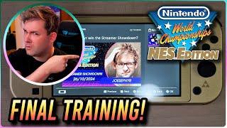 My FACE on Nintendo Switch?! Nintendo World Championship NES FINAL TRAINING!!