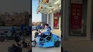 Wheelchair motorcycle in China #shorts #china #tech