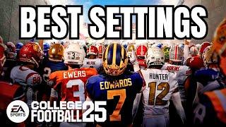 Best Visual & Gameplay Settings: College Football 25