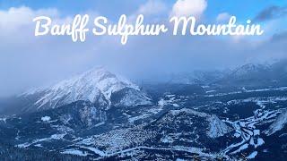 Banff Sulphur Mountain Winter Hike