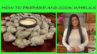 How to Prepare and Cook Whelks ( Sea Snails ) How to Clean and Cook Sea Snails ( Cooking Sea Snails)