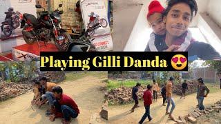 Gulli Danda - Game  | गुल्ली डंडा | Chanchal Singh Vlogs #gillidanda #gullidanda #latto #lattu