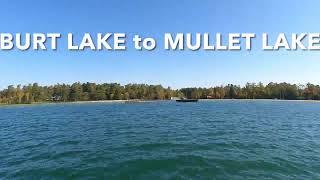 Experience Boat Ride From Burt Lake to Mullet Lake-LONG