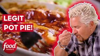 Guy Fieri Tries An AWESOME Chicken Pot Pie! | Diners, Drive-Ins & Dives