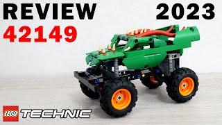 LEGO TECHNIC 42149 Monster Jam Dragon detailed REVIEW 2023