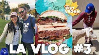 LA TRAVEL VLOG // Eat Drink Vegan // Farm Sanctuary