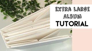 Extra Large Album Tutorial