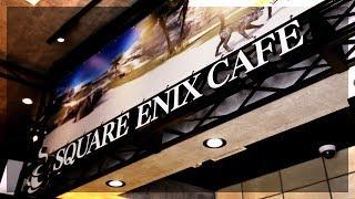 Electronics shop in Akihabara and Square Enix Cafe.