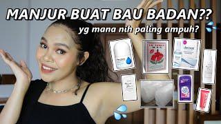 AMPUH BUAT BAU KETEK?!? Cobain Semua Deodorant yg lu bilang manjur bgt!! Perspirex,Deorex,Tawas,MBK