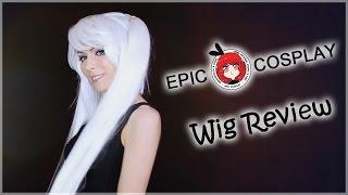 Epic Cosplay GAIA white pigtail wig and PHOEBE extensions review