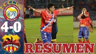 XELAJÚ MC vs ZACAPA 4-0 RESUMEN Y GOLES JORNADA 10 APERTURA 2024