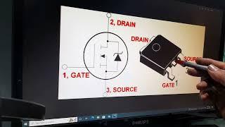 desktop computer no power fix, how to test mosfet on board and off board, tagalog tutorial